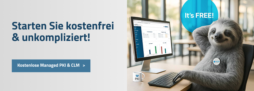 FREE Managed PKI & CLM FREE Managed PKI & CLM