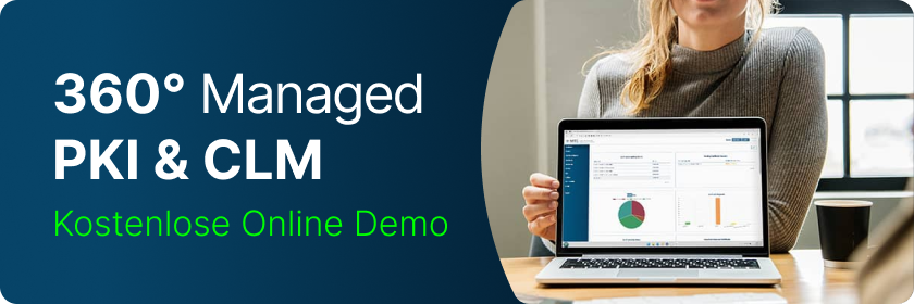 360° Managed PKI & CLM_Banner_DE
