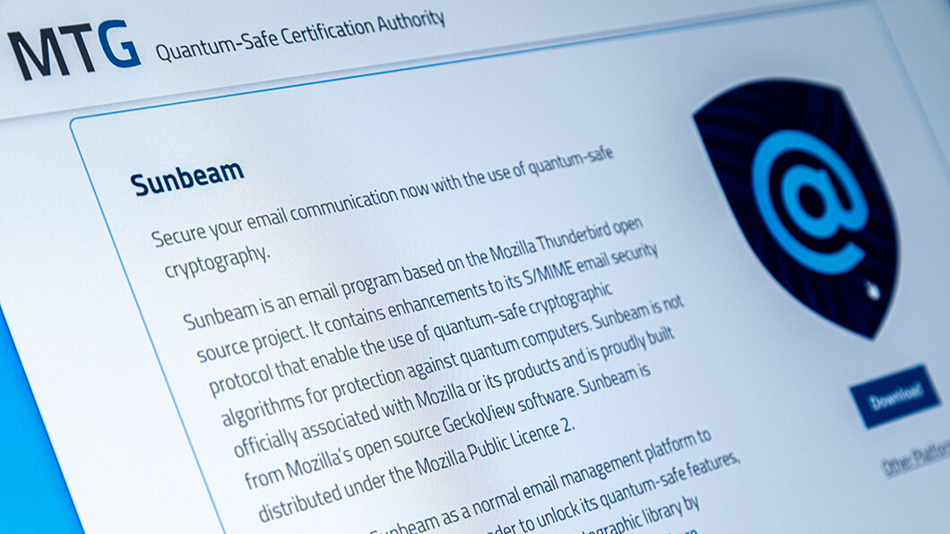 Apps with Post-Quantum Cryptography Algorithmen
