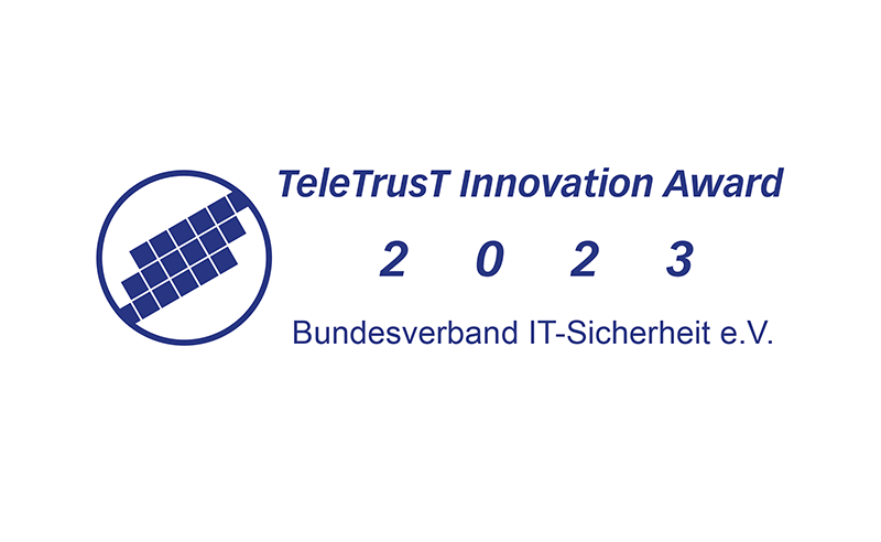 Winner of the TeleTrust Innovation Award 2023 Winner of the TeleTrust Innovation Award 2023